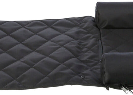 Bequeme Autositzauflage in Schwarz für entspannte Fahrten