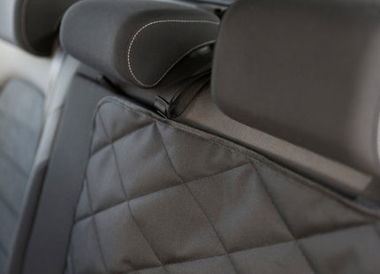 Bequeme Autositzauflage in Schwarz für entspannte Fahrten