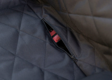 Bequeme Autositzauflage in Schwarz für entspannte Fahrten