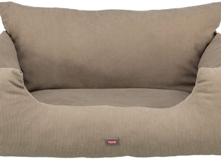 Trixie Autositz doppelt taupe – Hundesitz für zwei Hunde