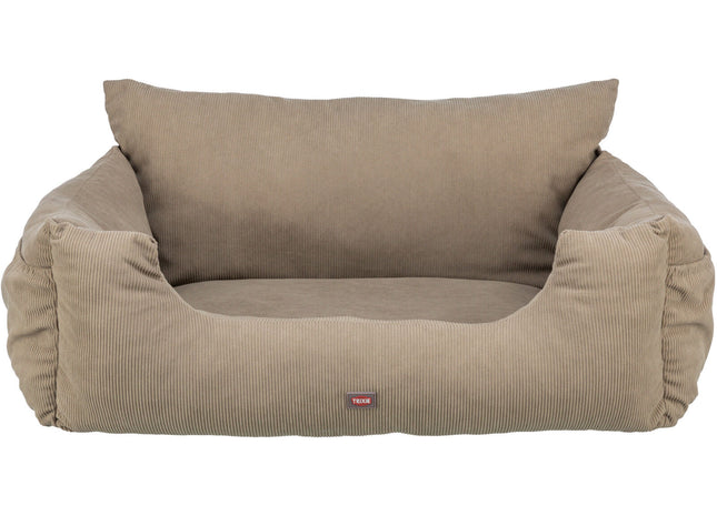 Trixie Autositz doppelt taupe – Hundesitz für zwei Hunde