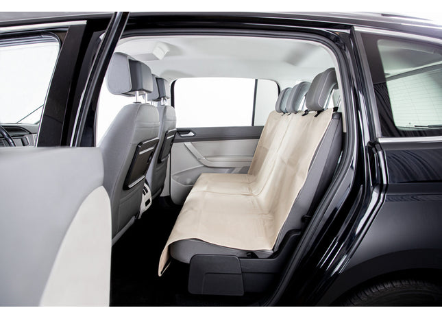 Schützende beige Autoschondecke von Trixie für Haustiere