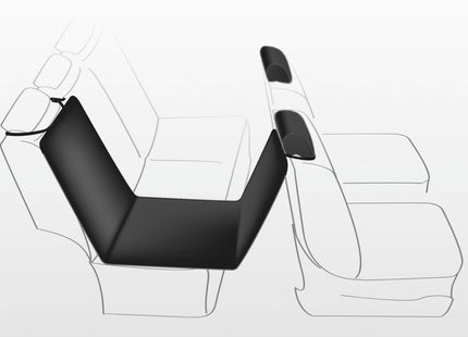 Trixie Auto-Schondecke Nylon - Schützt Ihr Auto vor Schmutz und Kratzern