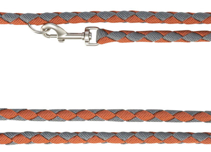 Trixie Cavo V-Leine – verstellbare rost/grafit Leine