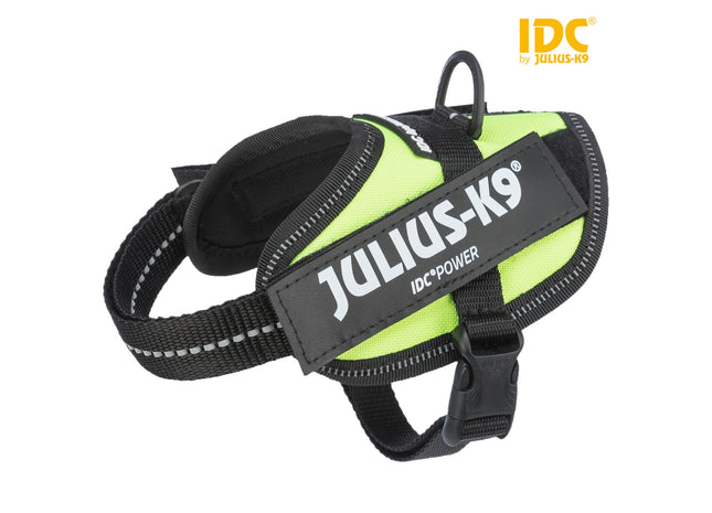 Trixie Julius-K9 IDC-Geschirr für Babys in Gelb/Neongelb