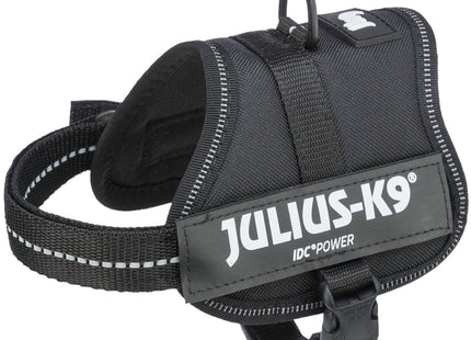 Trixie Julius-K9 Powergeschirr – schwarz, 33-45 cm