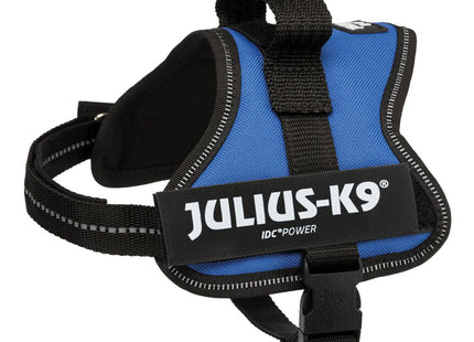 Julius-K9 Powergeschirr – Hundegeschirr blau 33-45cm