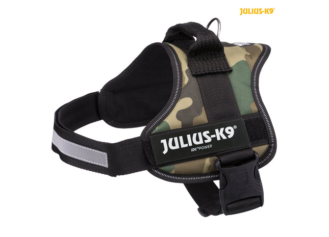 Julius-K9 Powergeschirr – Camouflage, Grösse M-L