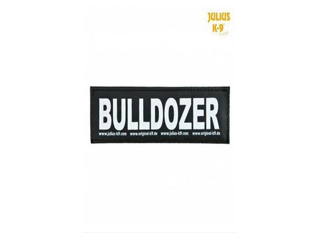 Trixie Julius-K9 Klettsticker Bulldozer, Grösse L