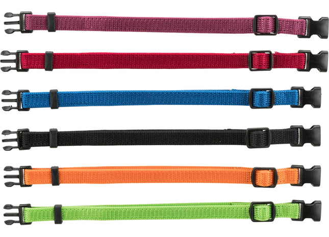 Farbenfrohe Welpen-Halsbänder im 6er-Set von Trixie