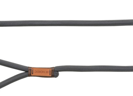 Stylische Nordic Retrieverleine in Dunkelgrau-Braun