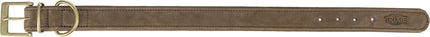 Trixie Pure Halsband - Leder braun XS