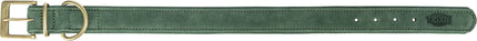 Trixie Pure Halsband - Leder, salbei, XS 25-31cm