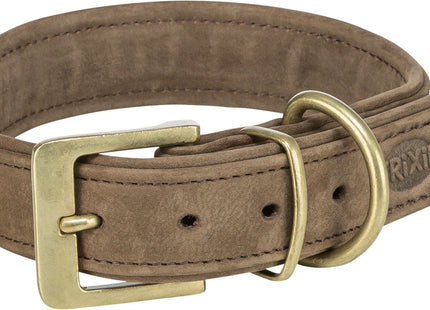 Trixie Pure Halsband - Leder braun XS