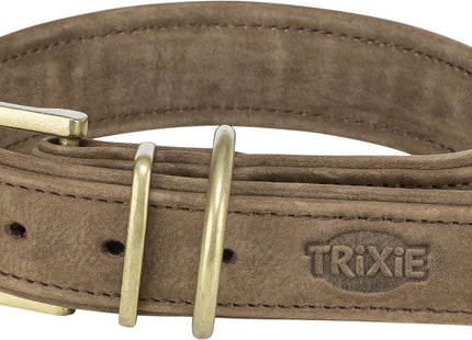 Trixie Pure Halsband - Leder braun XS