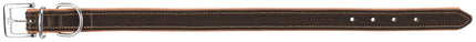 Bequemes Trixie Active Halsband in Braun-Hellbraun für aktive Hunde