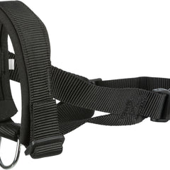 Schwarze Nylon Maulschlaufe für Hunde von Trixie - sicher und bequem