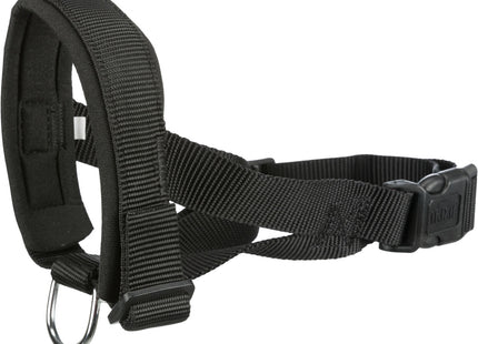 Schwarze Nylon Maulschlaufe für Hunde von Trixie - sicher und bequem