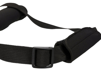 Schwarze Gehhilfe von Trixie für Hunde, stabil und sicher