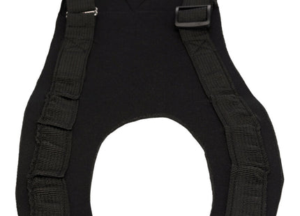 Schwarze Gehhilfe von Trixie für Hunde, stabil und sicher