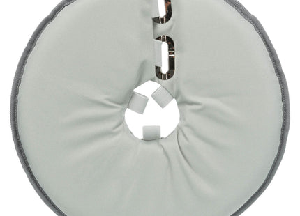 Schützender grauer Trixie Schutzkragen für Haustiere