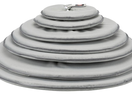 Schützender grauer Trixie Schutzkragen für Haustiere