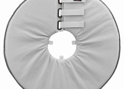 Schützender grauer Trixie Schutzkragen für Haustiere