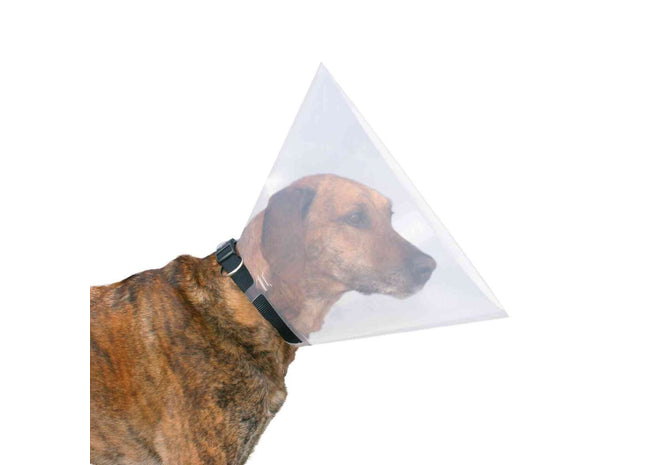 Trixie Schutzkragen 50 cm - Idealer Schutz für Haustiere nach Operationen oder Verletzungen