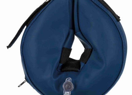 Aufblasbarer blauer Schutzkragen für Haustiere von Trixie