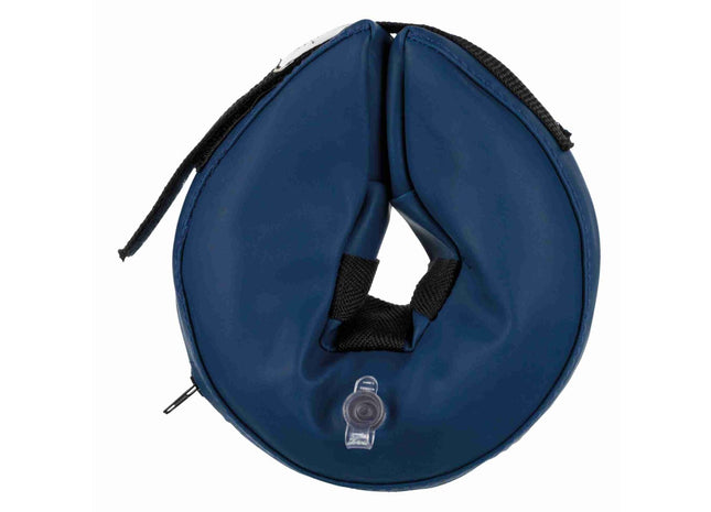 Aufblasbarer blauer Schutzkragen für Haustiere von Trixie