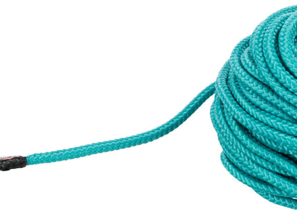 Robuste Trixie Schleppleine mit Trigger-Snap-Haken in Ozeanblau
