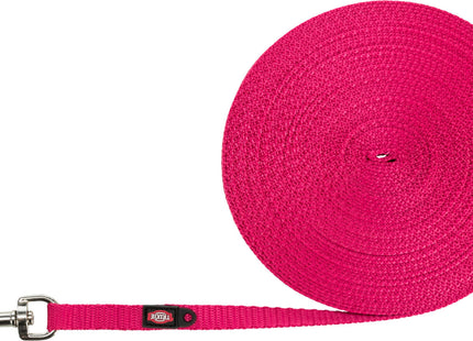 Leichte Trixie Schleppleine in Fuchsia für entspannte Spaziergänge mit Ihrem Hund
