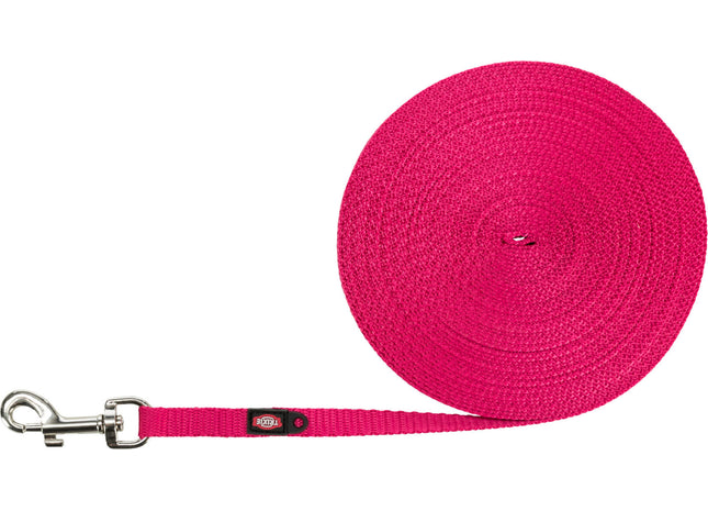 Leichte Trixie Schleppleine in Fuchsia für entspannte Spaziergänge mit Ihrem Hund