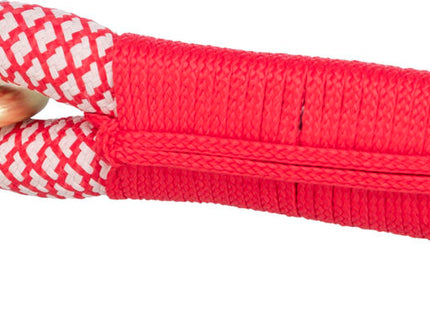 Trixie Soft Rope V-Leine - rot/creme, doppelte Leine