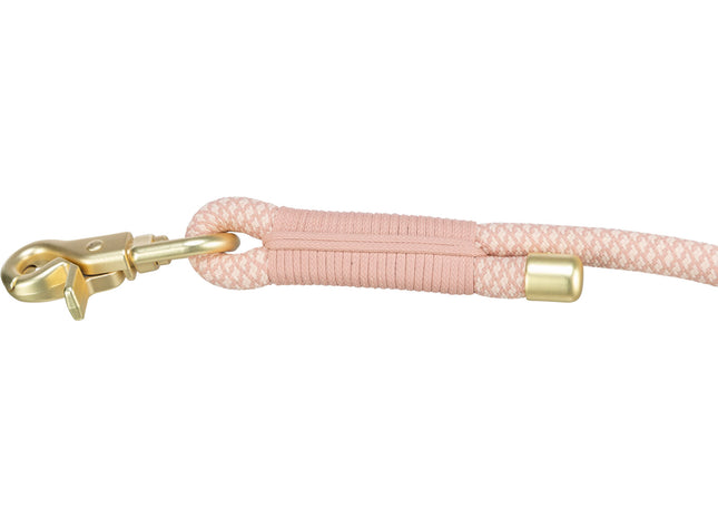Trixie Soft Rope V-Leine - Doppel-Leine rosa/hellrosa