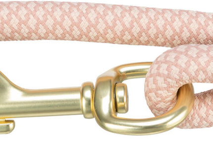Trixie Soft Rope V-Leine - Doppel-Leine rosa/hellrosa