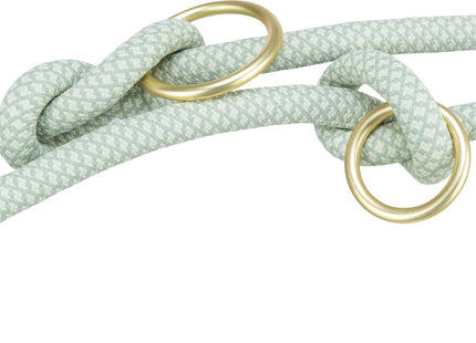 Trixie Soft Rope V-Leine - Doppelleine salbei/mint
