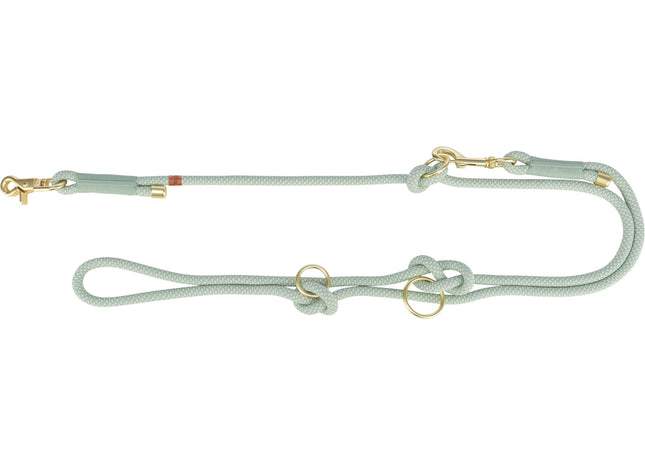 Trixie Soft Rope V-Leine - Doppelleine salbei/mint