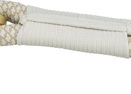 Trixie Soft Rope V-Leine - Doppel-Leine grau hellgrau