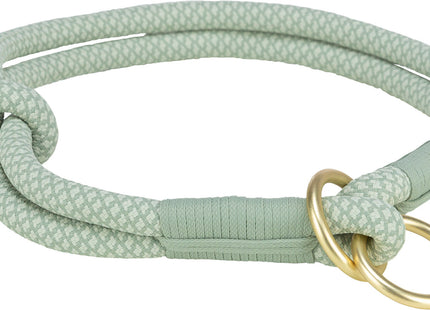 Trixie Soft Rope Zug-Stopp-Halsband - salbei mint, 35cm