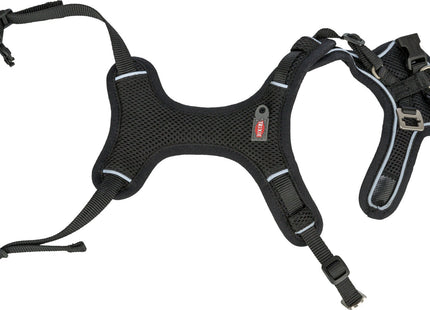 Trixie Premium FlexMesh Geschirr – schwarz, XS-S