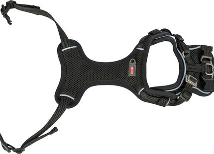 Trixie Premium FlexMesh Geschirr – schwarz, XS-S