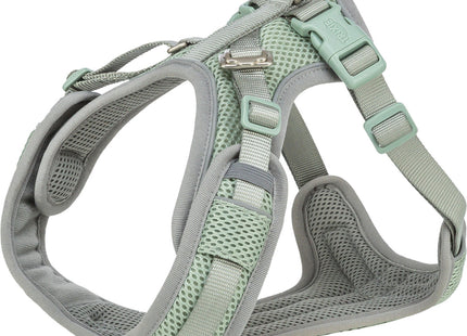Trixie Premium FlexMesh Geschirr – Salbei, XS-S, breit