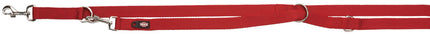 Trixie Premium V-Leine - Nylonleine rot 20mm 2m