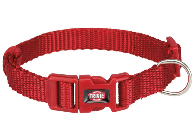 Trixie Premium Halsband – rot, XS-S, 22-35 cm