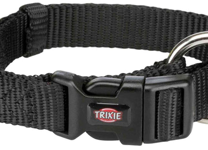 Trixie Premium Halsband – schwarz, Grösse S-M