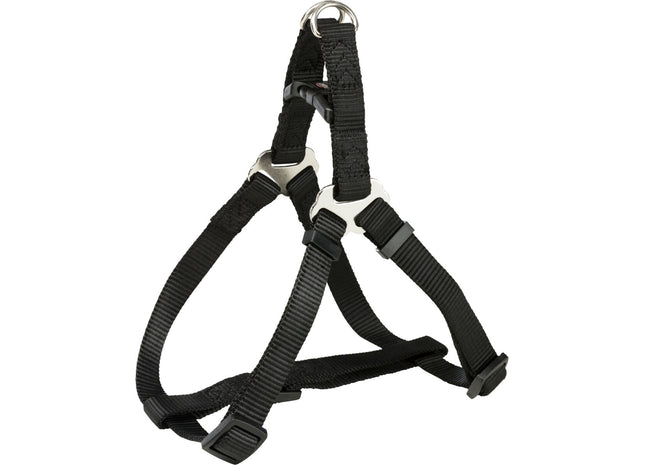 Trixie Premium One Touch Geschirr – schwarz XS-S