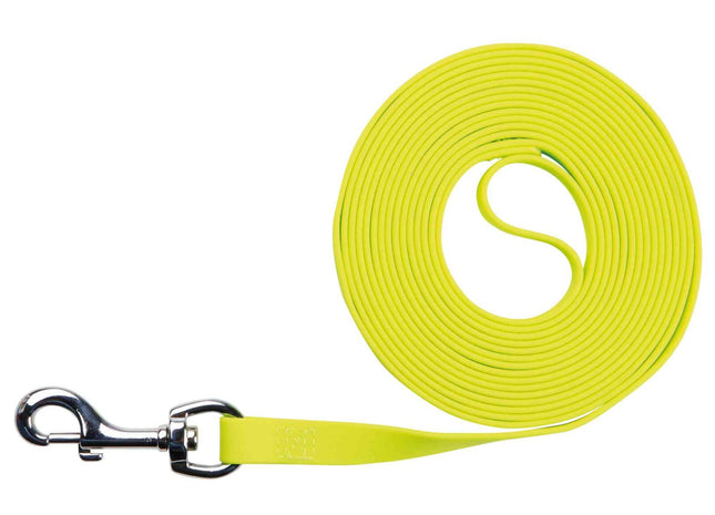 Neongelbe Trixie Easy Life Schleppleine für sicheres Training im Freien