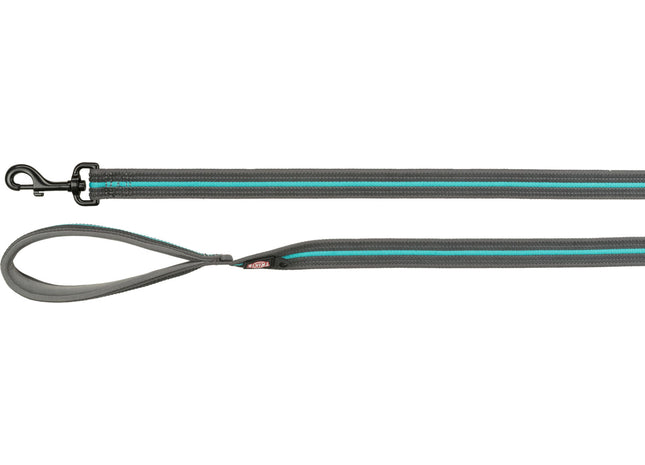 Trixie Fusion Leine - extra lang, grafit ozean