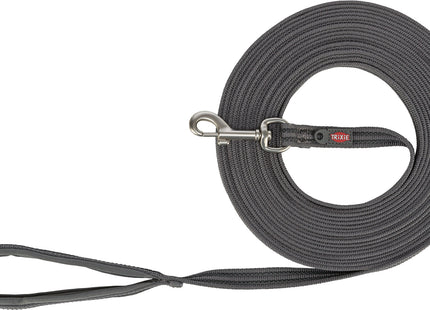 Trixie Fusion Schleppleine - gummiert, grafit, 3m